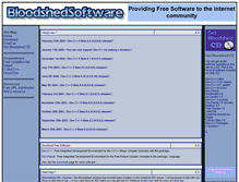 Tablet Screenshot of compilers.bloodshed.net
